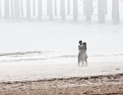 kiss in the fog